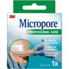3M™ Micropore™, kirurgisk tape, lysebrun, 2,5 cm x 10 m, 1533SP1