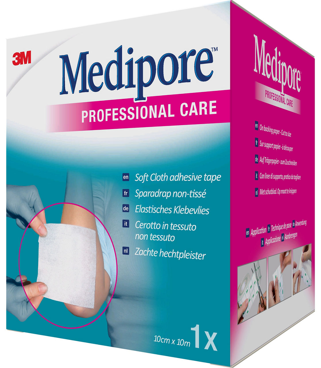 3M™ Medipore™ on Liner Tape 2991P-2 _angle 2