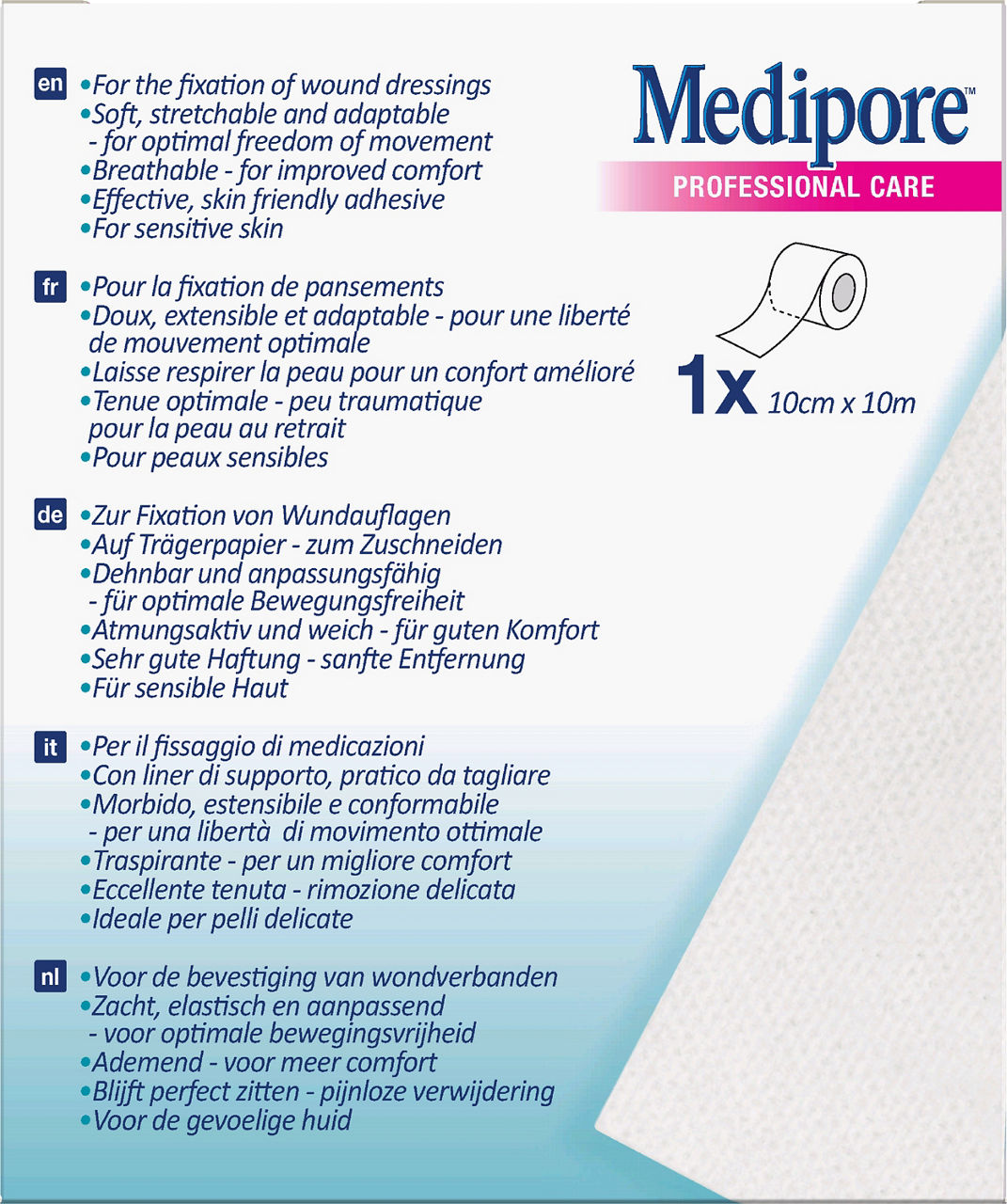 3M™ Medipore™ on Liner Tape 2991P-2 _back