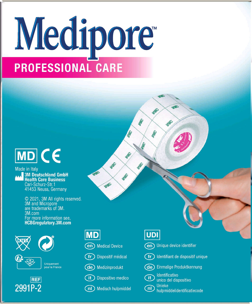 3M™ Medipore™ on Liner Tape 2991P-2 _side 1