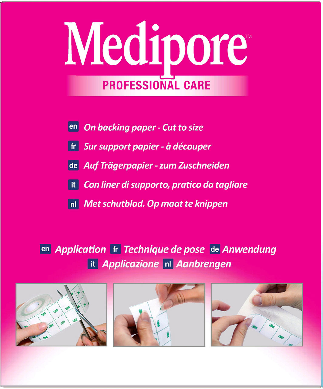 3M™ Medipore™ on Liner Tape 2991P-2 _side 2