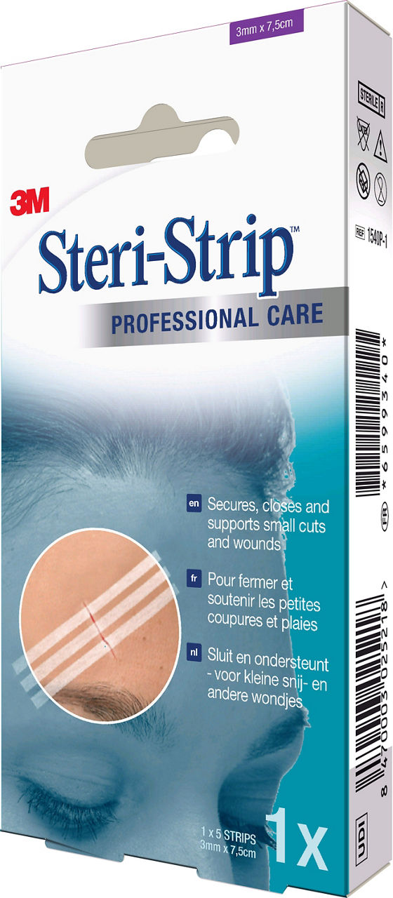 3M™ Steri-Strip™ Reinforced Skin Closures 1540P-1_angle 2