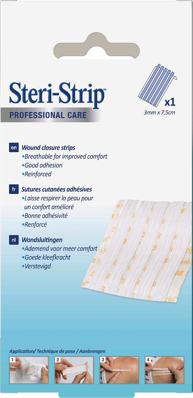 3M™ Steri-Strip™ Reinforced Skin Closures 1540P-1_back