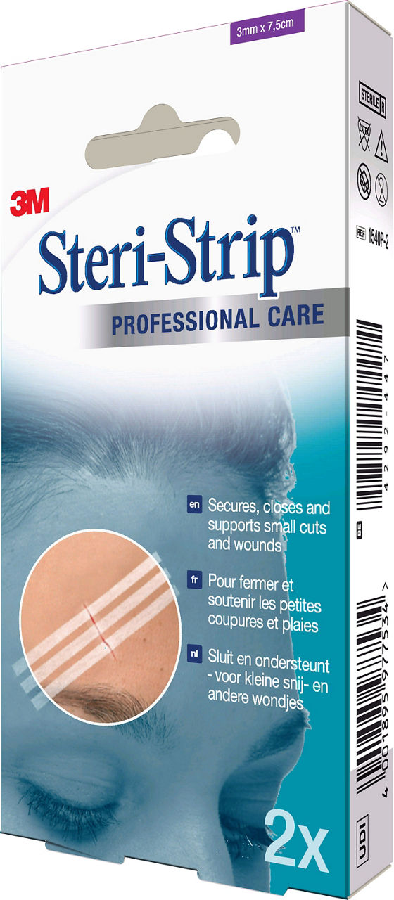 3M™ Steri-Strip™ Reinforced Skin Closures 1540P-2_angle 2