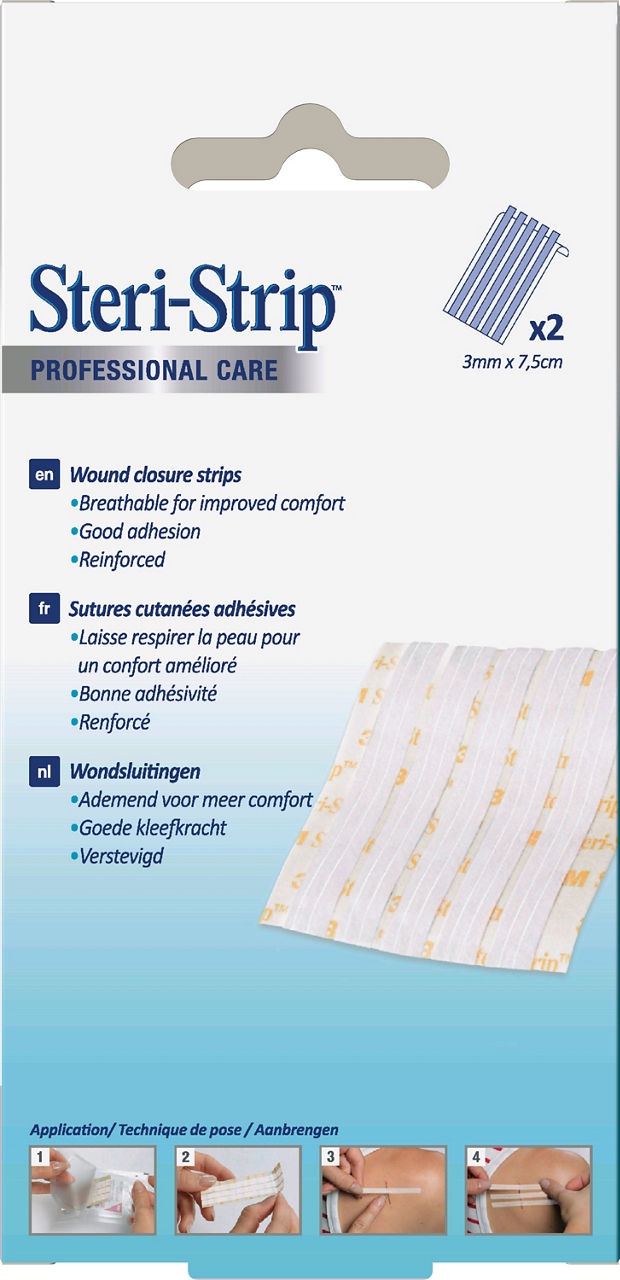 3M™ Steri-Strip™ Reinforced Skin Closures 1540P-2_back