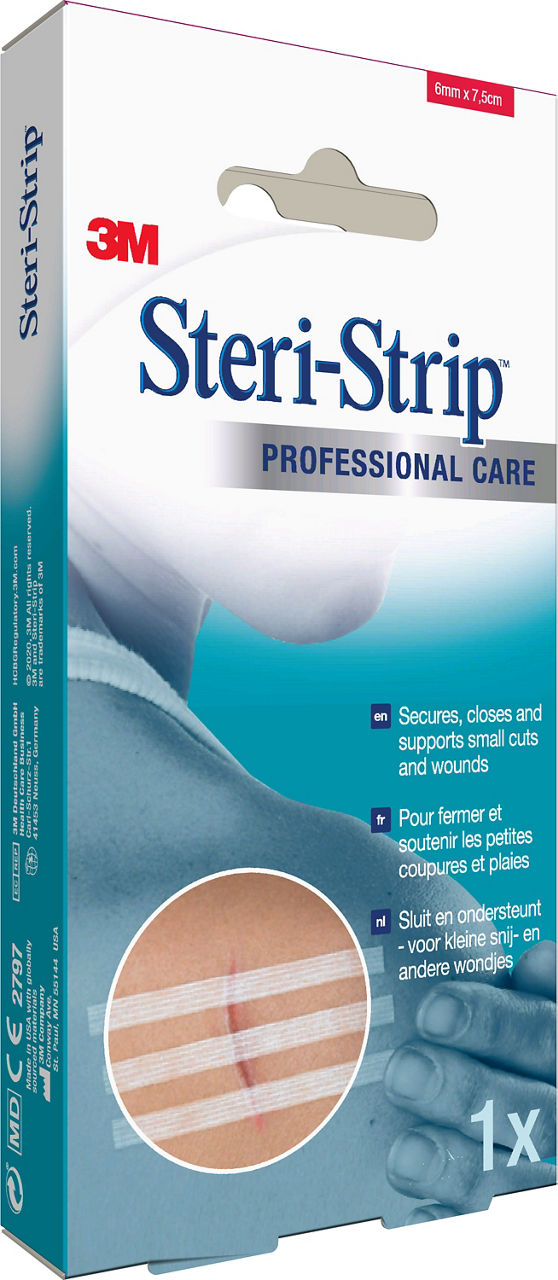 3M™ Steri-Strip™ Reinforced Skin Closures 1541P-1_angle 1