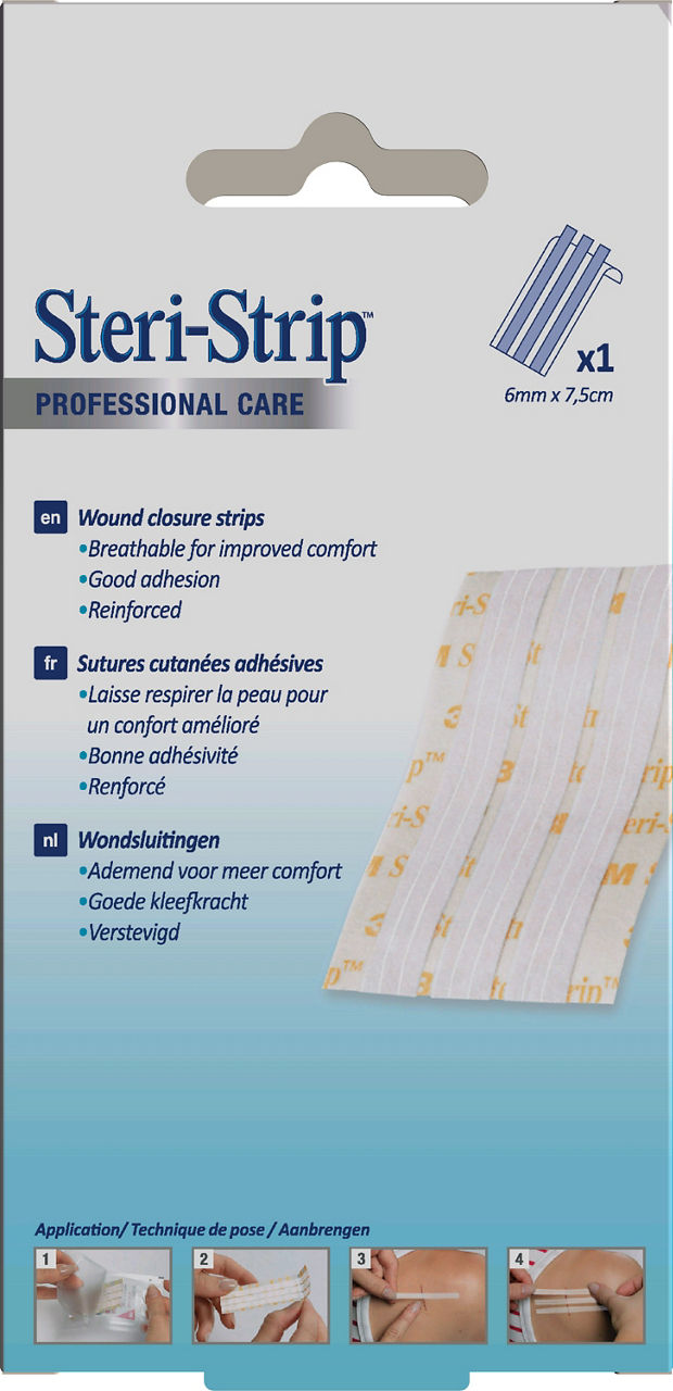 3M™ Steri-Strip™ Reinforced Skin Closures 1541P-1_back