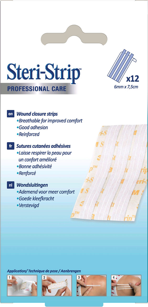 3M™ Steri-Strip™ Reinforced Skin Closures 1541P-12_back