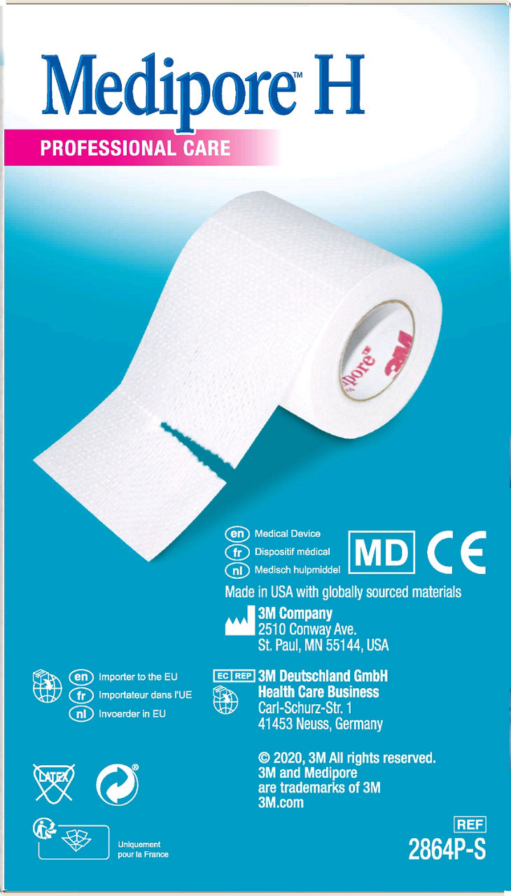 3M™ Medipore™ H Soft Cloth Tape 2864P-S_side 1