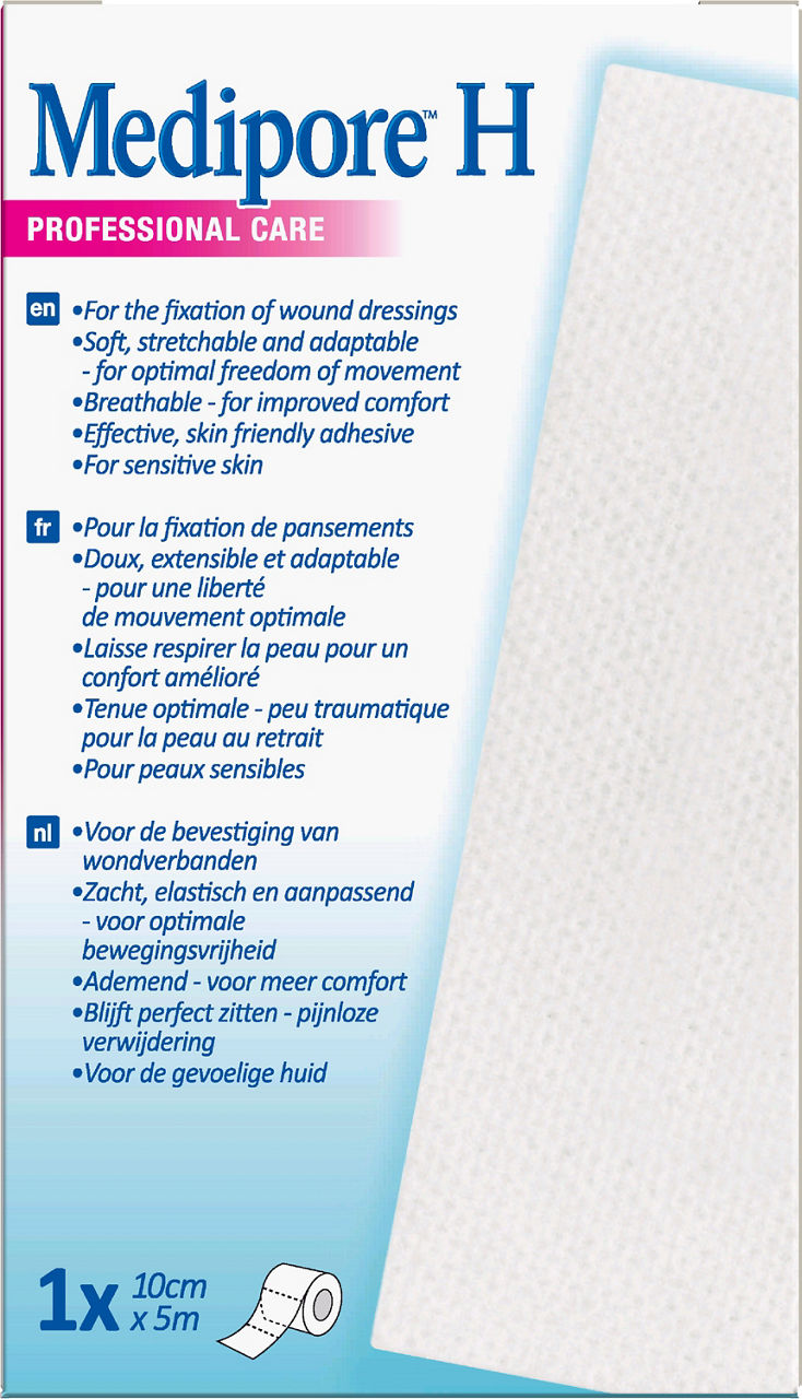 3M™ Medipore™ H Soft Cloth Tape 2864P-S_back