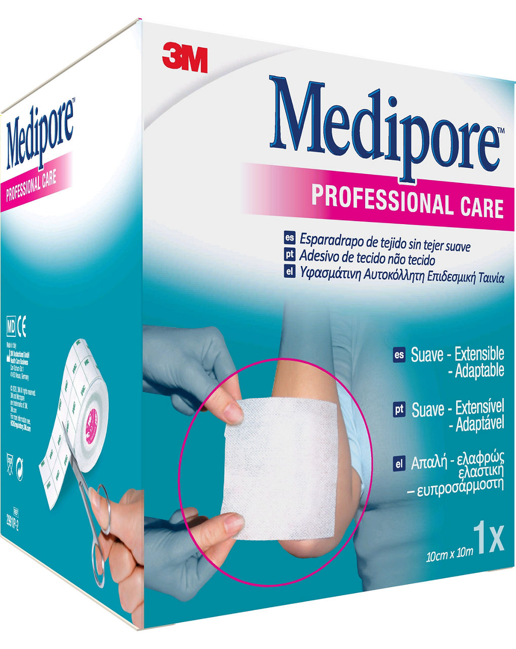 3M™ Medipore™ on Liner 2991IP-_angle 1