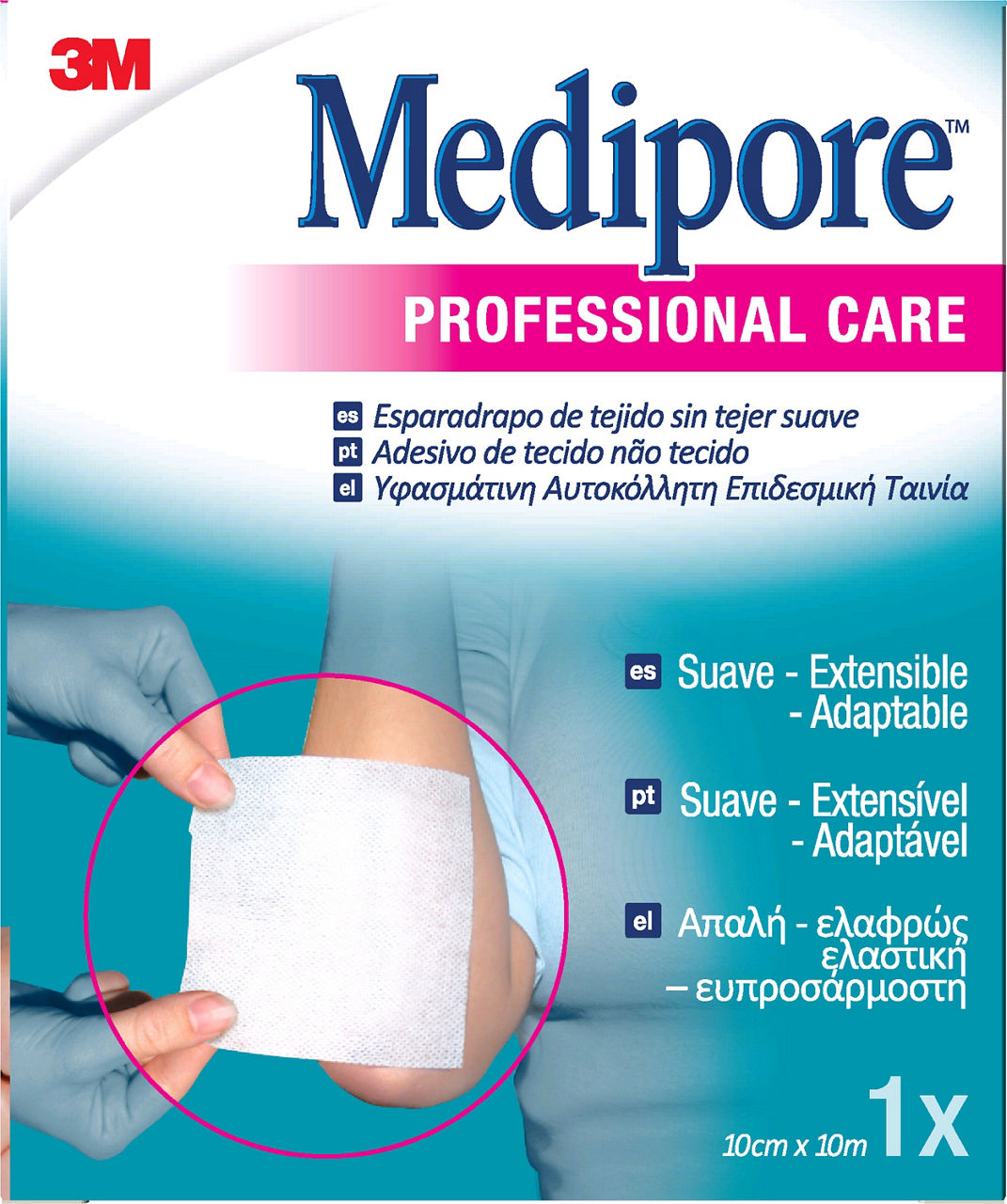 2991IP-2 MEDIPORE 10CM X 10M 12 ROL/CS
