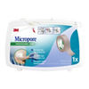 3M™ Micropore™ kirurgisk tape, 1,25 cm x 9,14 m, lysebrun med dispenser, 1533SP-0D