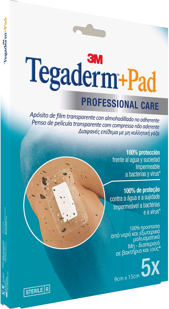 3M™ Tegaderm™+Pad Film Dressing 3589IP_angle 1