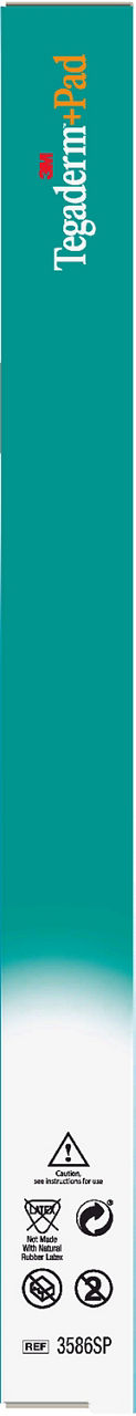 3M™ Tegadaderm™ + Pad Film Dressing 3586SP_side 2