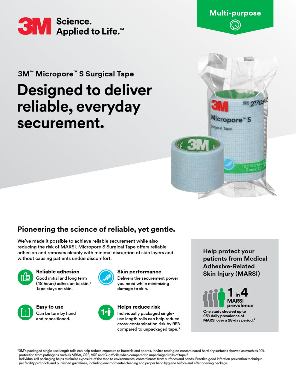 Designed to deliver reliable, everyday securement. 