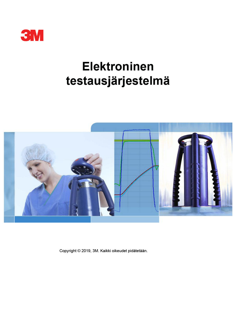 3M™ Elektroninen testausjärjestelmä 4308 ohje