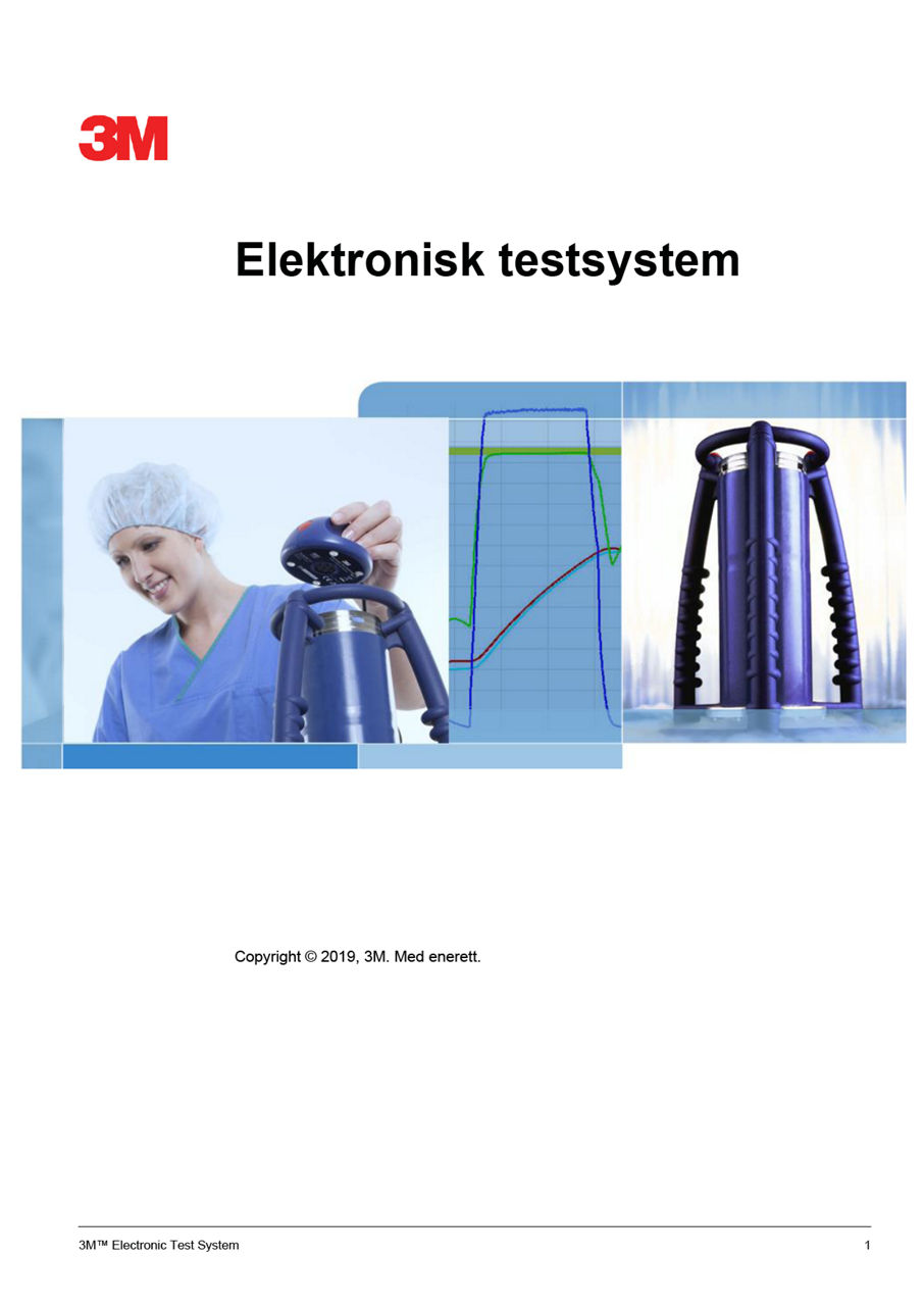 3M™ Elektronisk testsystem 4308 instruksjon