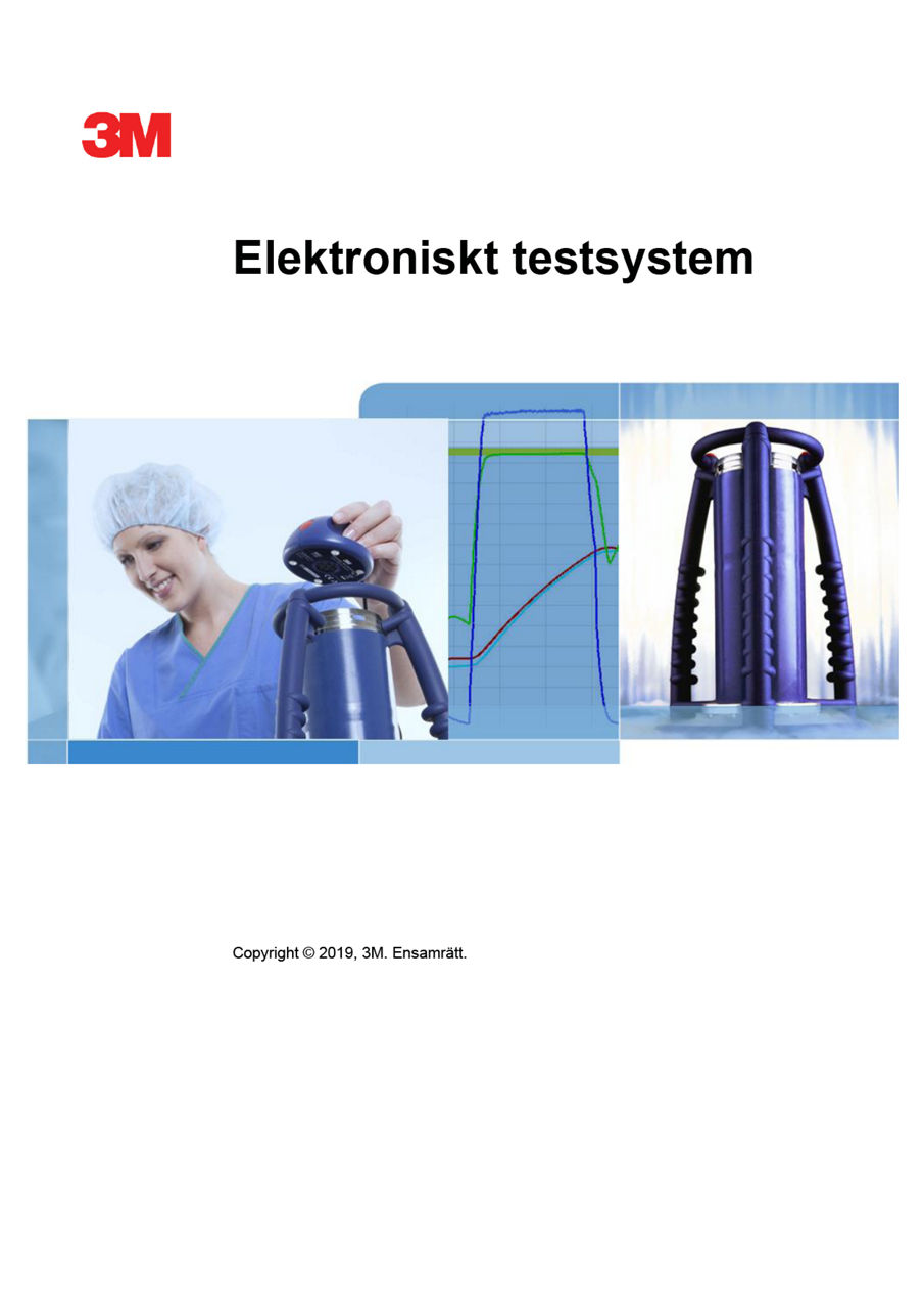 3M™ Elektroniskt testsystem 4308 instruktion