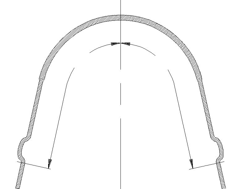 3M™ Series 5 Facebows 328-252, Inner Bow Size 5, Outer Bow 0° Short,.045 in, 1/Pk