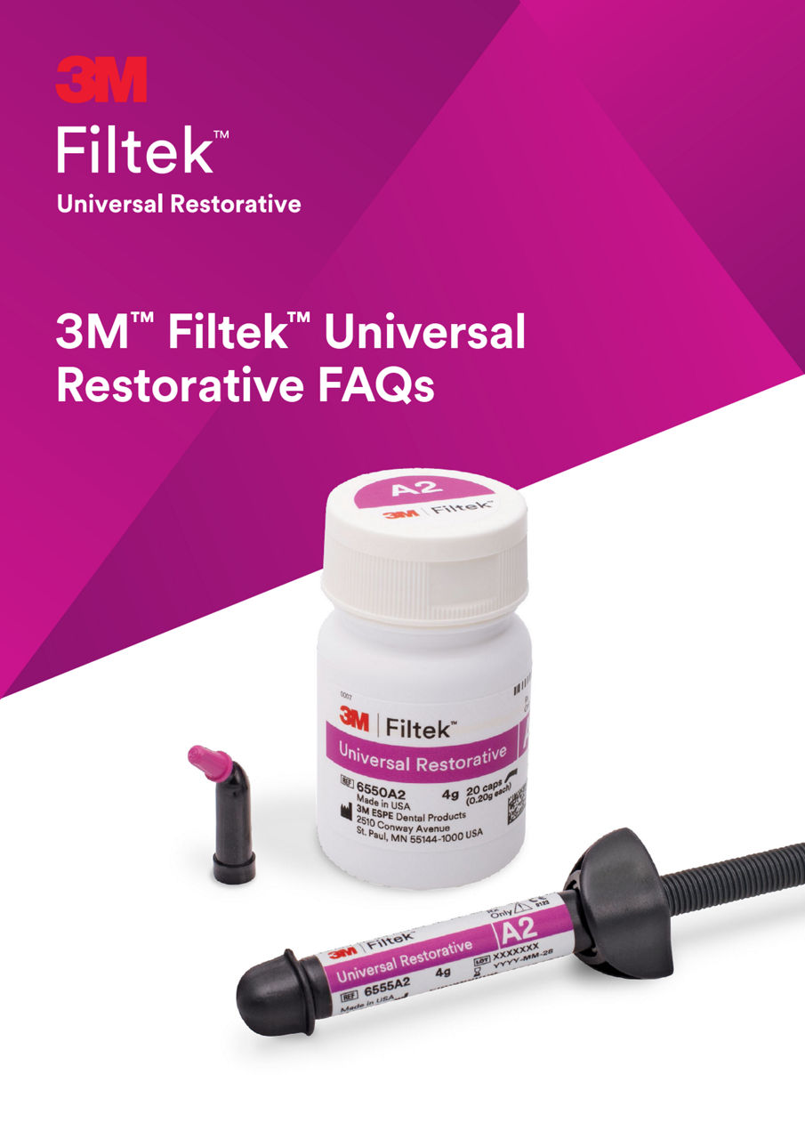 Filtek Universal Restorative FAQs