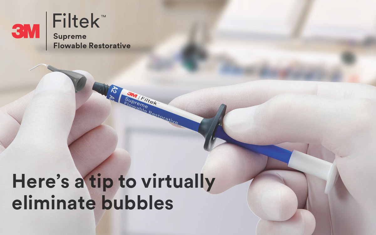 Here’s a tip to virtuallyeliminate bubbles