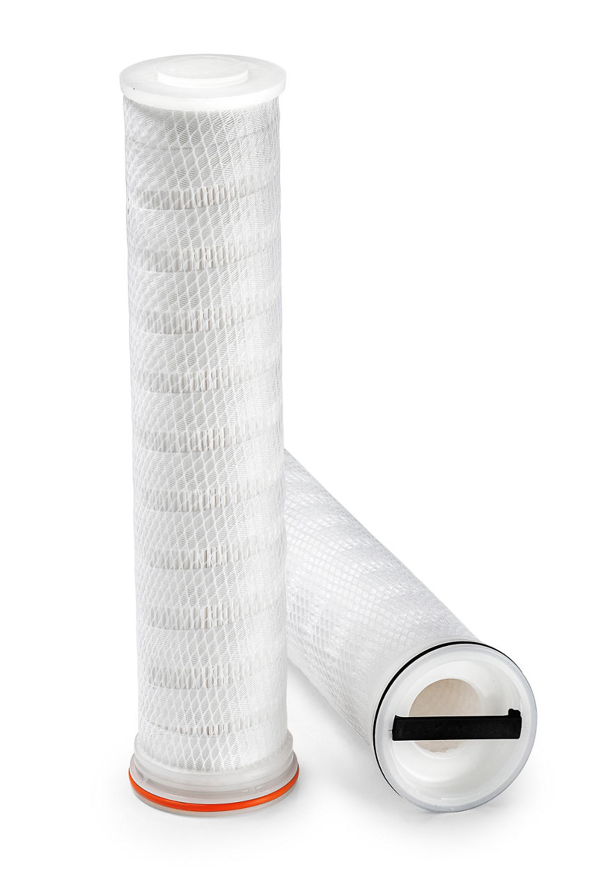 3M™ High Flow Series Retrofit Filter Cartridge HFR20PPA10D, 20 in, 10 umABS, Nitrile, 1/Case