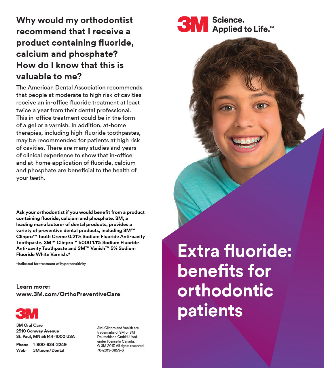 Extra fluoride: benefits for orthodontic patients