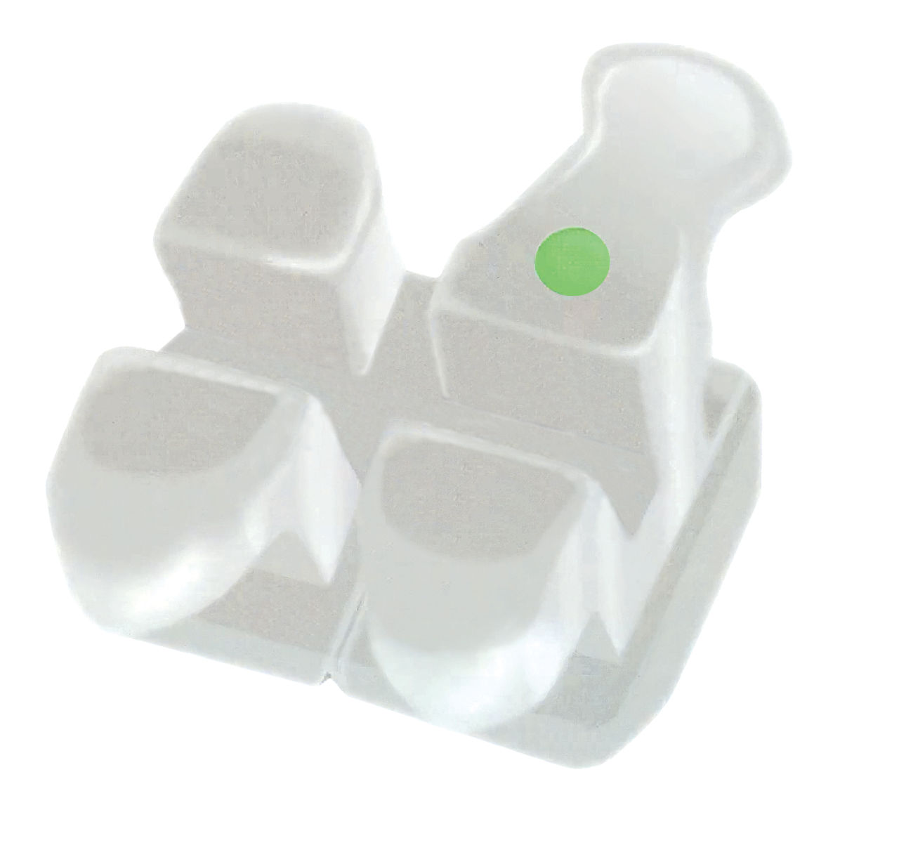 3M™ Unitek™ Gemini Clear Ceramic Brackets, 117-104, .018, U/L, 3x3,Cuspid Hk, 12/Kit