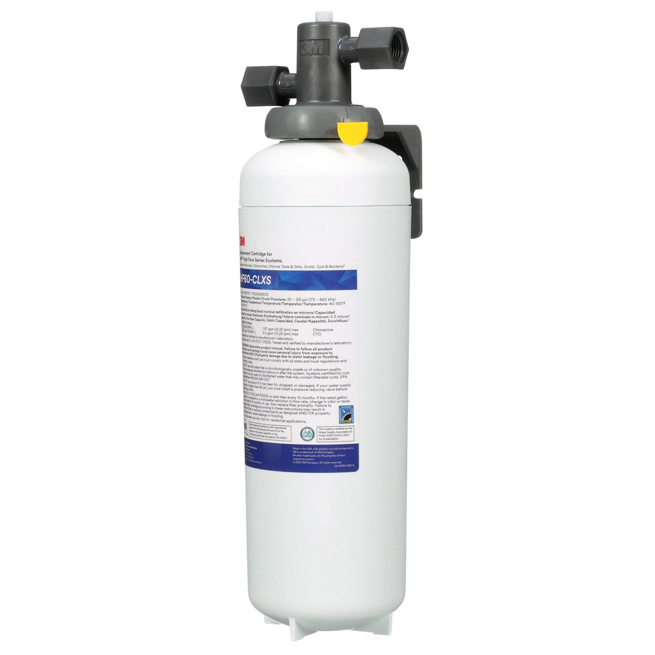 3M™ High Flow CLX Water Filtration system and cartridges, HF160-CLXS