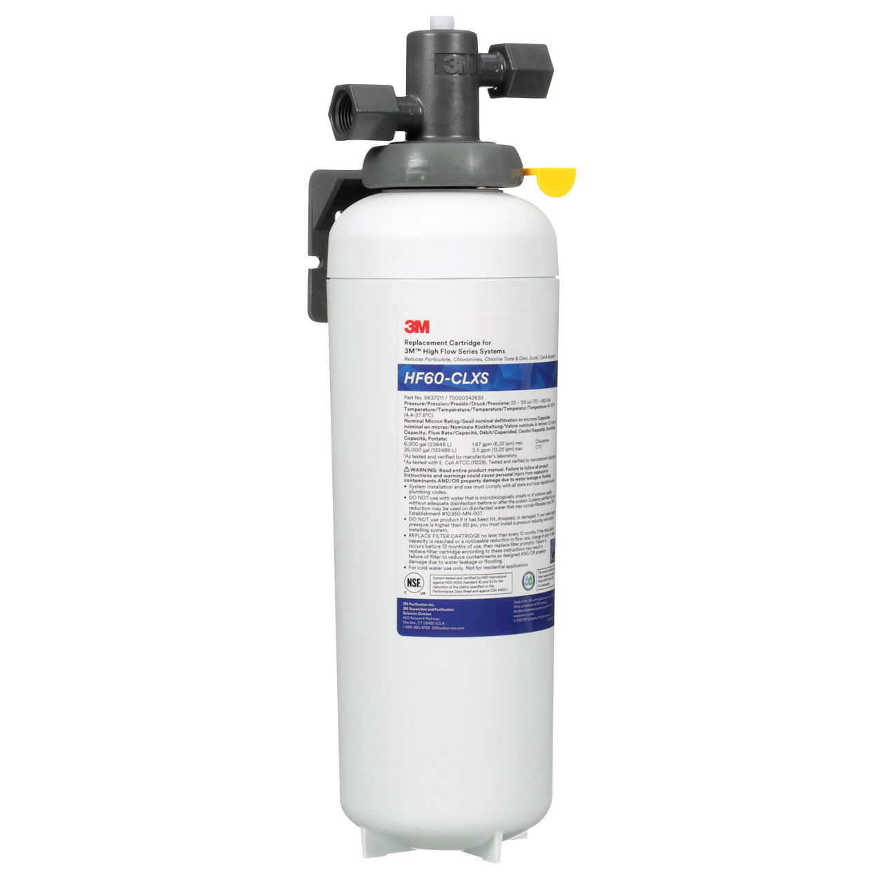 3M™ High Flow CLX Water Filtration system and cartridges, HF160-CLXS