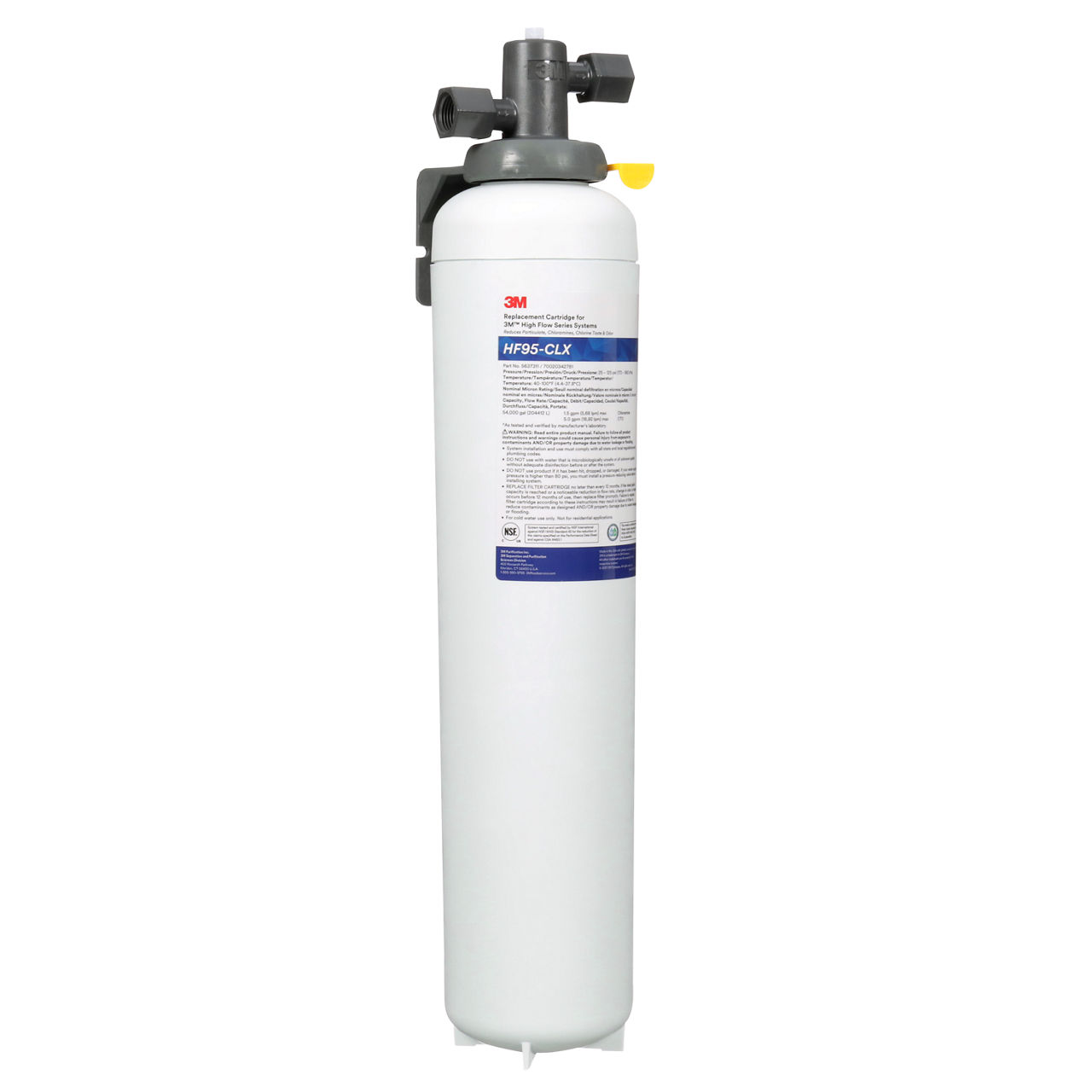 3M™ High Flow CLX Water Filtration system and cartridges, HF195-CLX