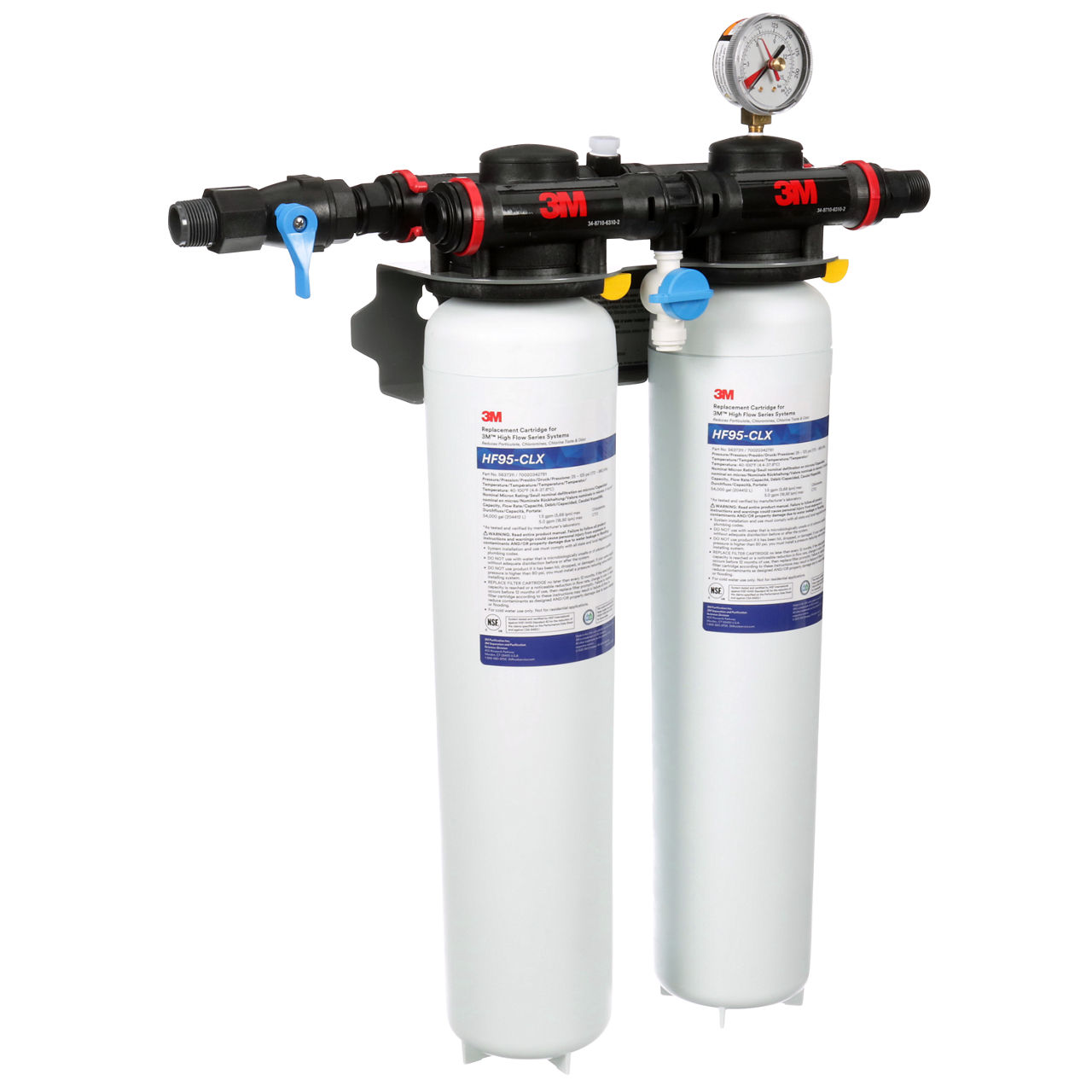 3M™ High Flow CLX Water Filtration system and cartridges, HF295-CLX