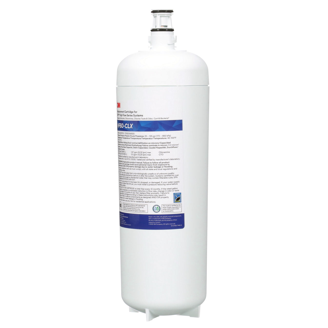 3M™ High Flow CLX Water Filtration system and cartridges, HF60-CLX