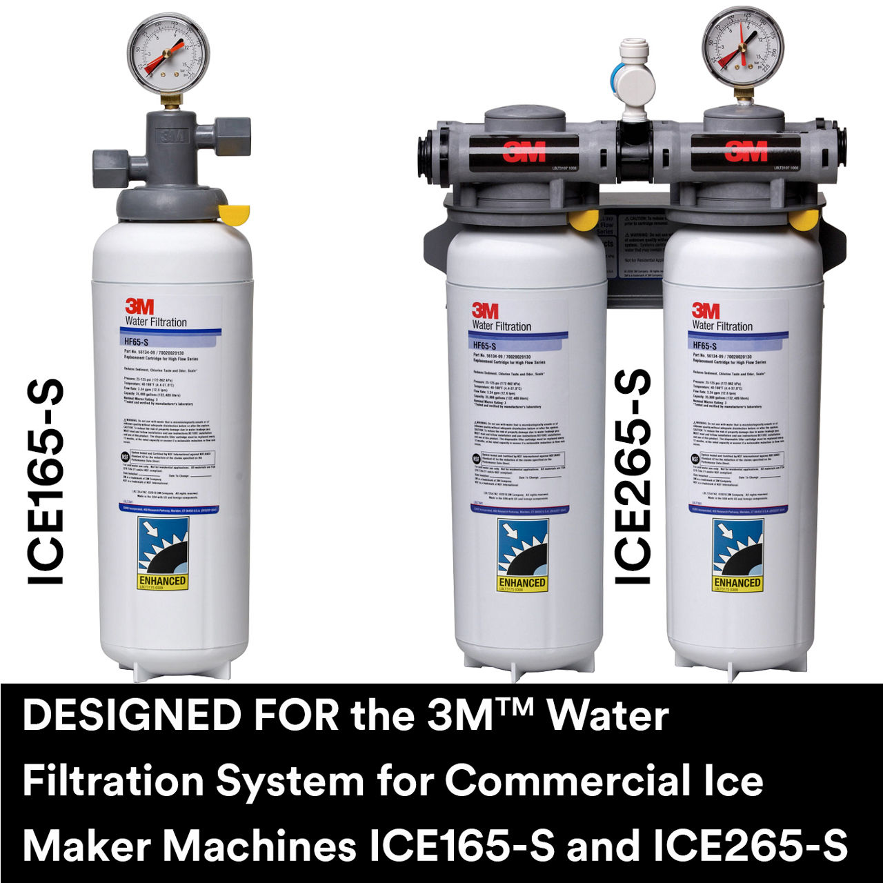 3M™ HF65-S replacement filter for use with ICE165-S and ICE265-S filtration systems