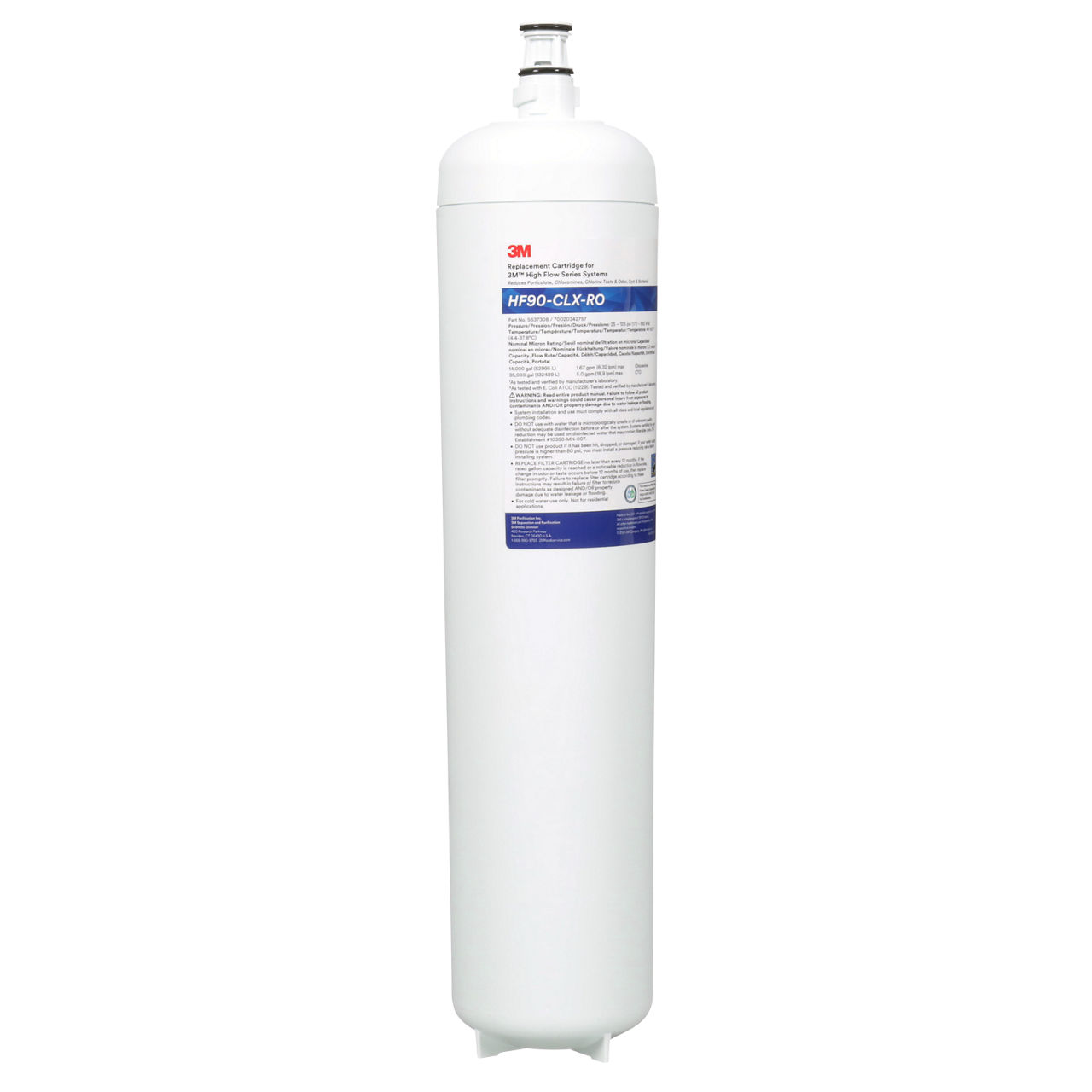 3M™ High Flow CLX Water Filtration system and cartridges, HF90-CLX-RO