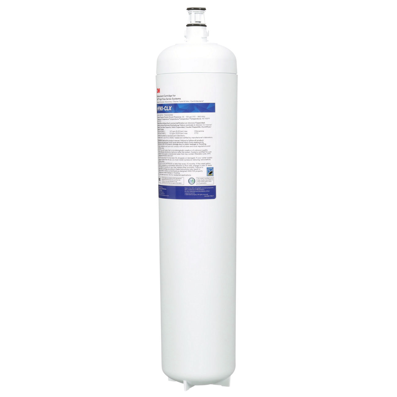 3M™ High Flow CLX Water Filtration system and cartridges, HF90-CLX