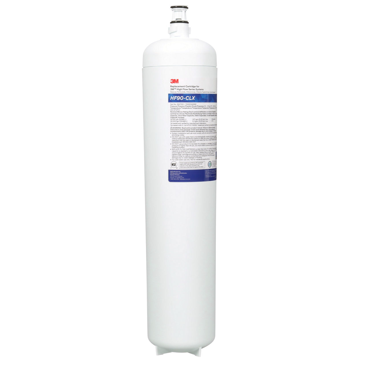 3M™ High Flow CLX Water Filtration system and cartridges, HF90-CLX