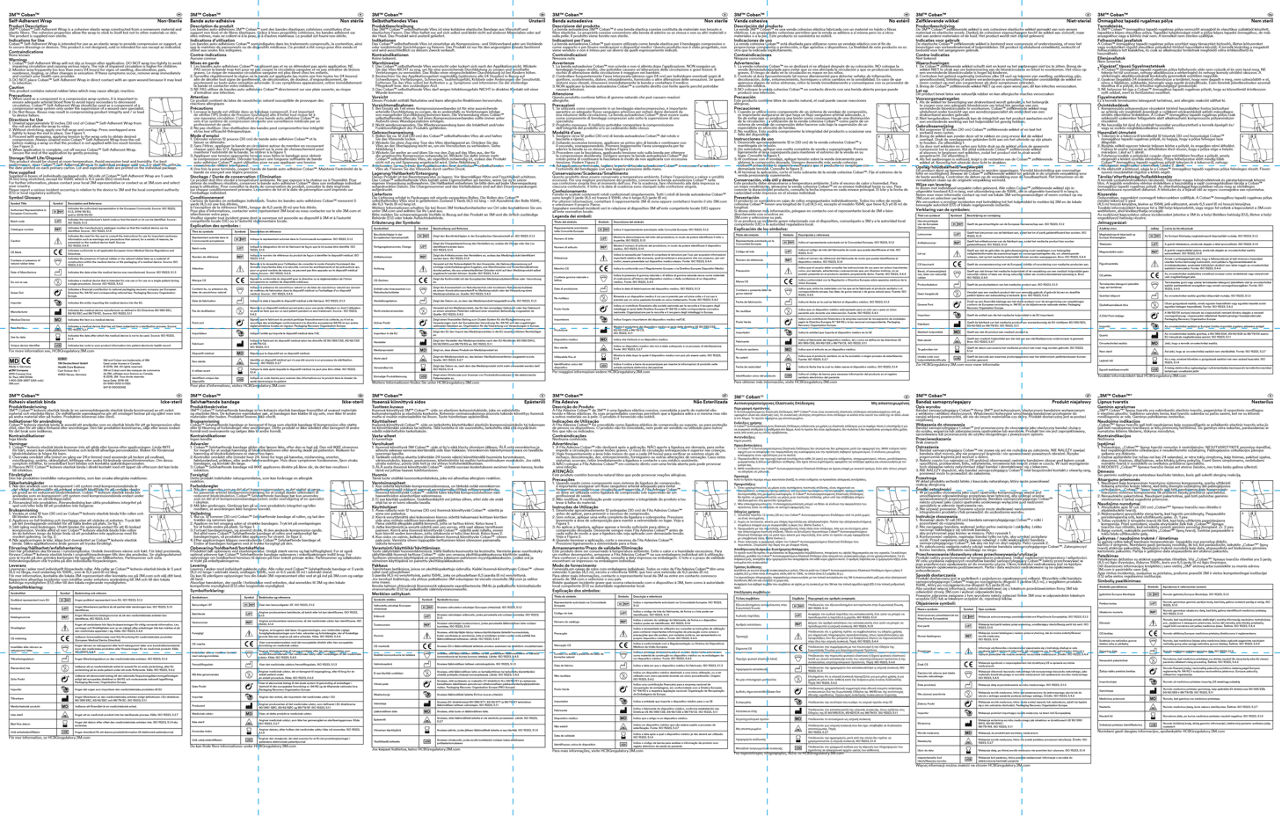 Instructions for Use - 1582 COBAN TAN SLF ADHRT WRAP 36/CV