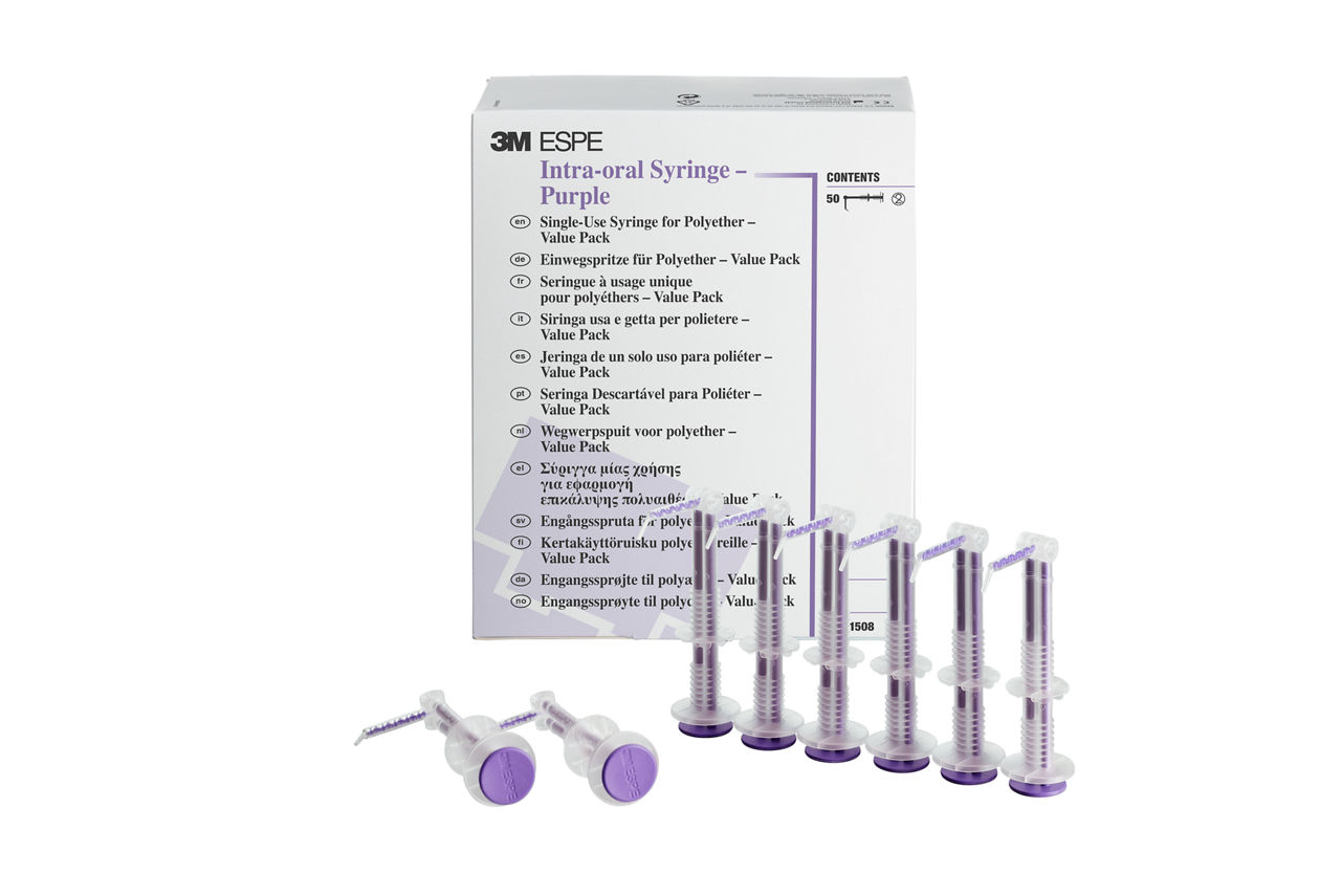 3M™ Intra-Oral Syringe - Purple Value Pack, 71508