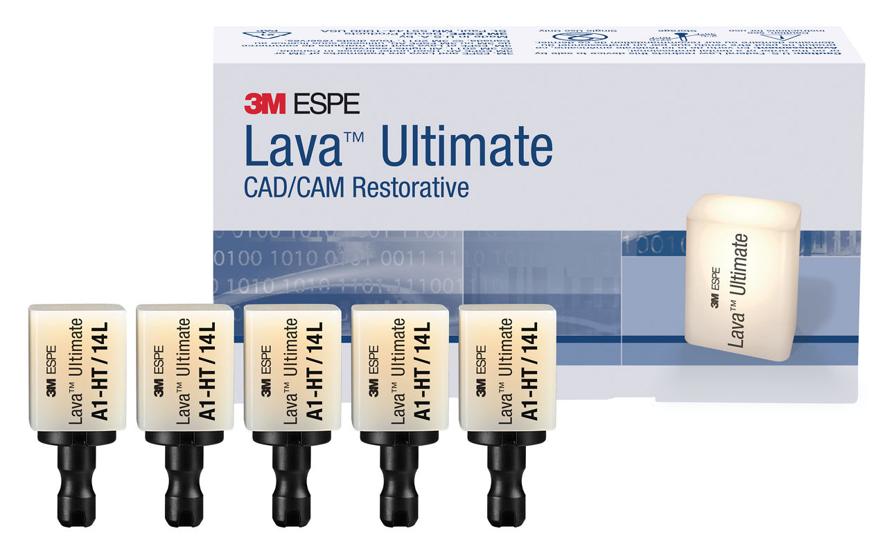 3M™ Lava™ Ultimate CAD/CAM restauratiemateriaal voor CEREC® maat 14 kleur A3.5-LT, 3314A3.5-LT