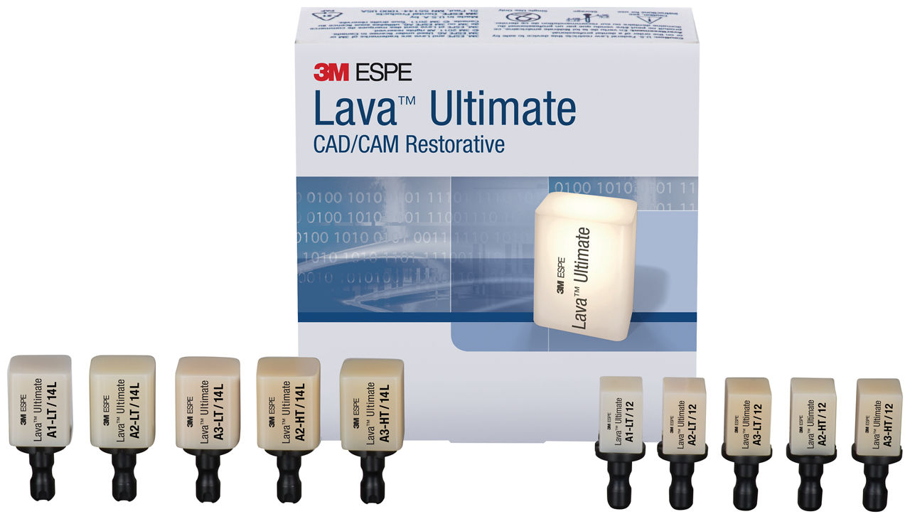3M™ Lava™ Ultimate CAD/CAM Restorative Trial Kit for CEREC®, 3314TK