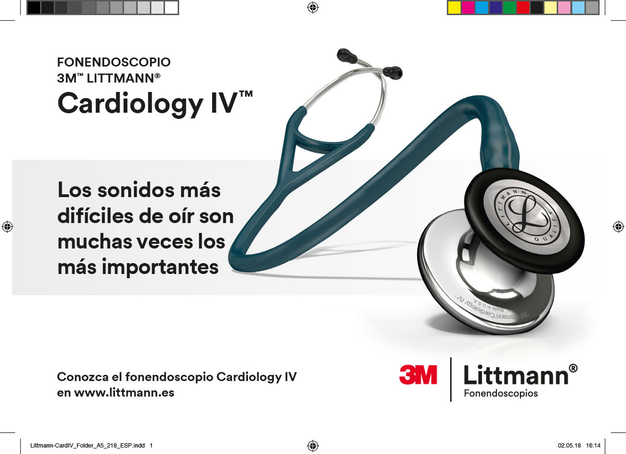 3M™ Littmann® Cardiology IV™ Fonendoscopio diagnóstico Volantes