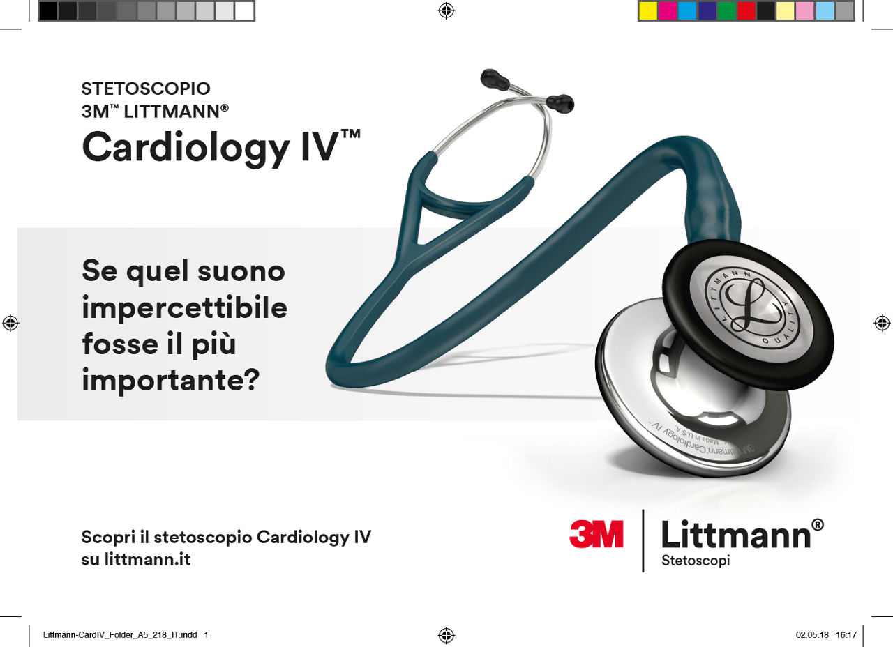 3M™ Littmann® Cardiology IV™ Stetoscopio diagnostico Volantino