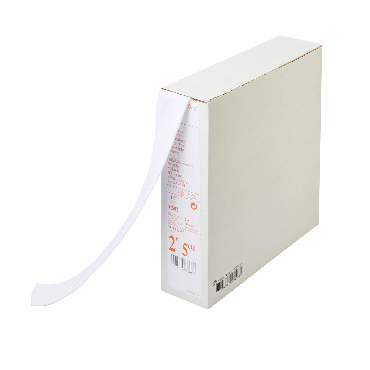 3M™ ストッキネット MS02, ホワイト, 5.0 cm x 22.8 m, 1 巻/箱