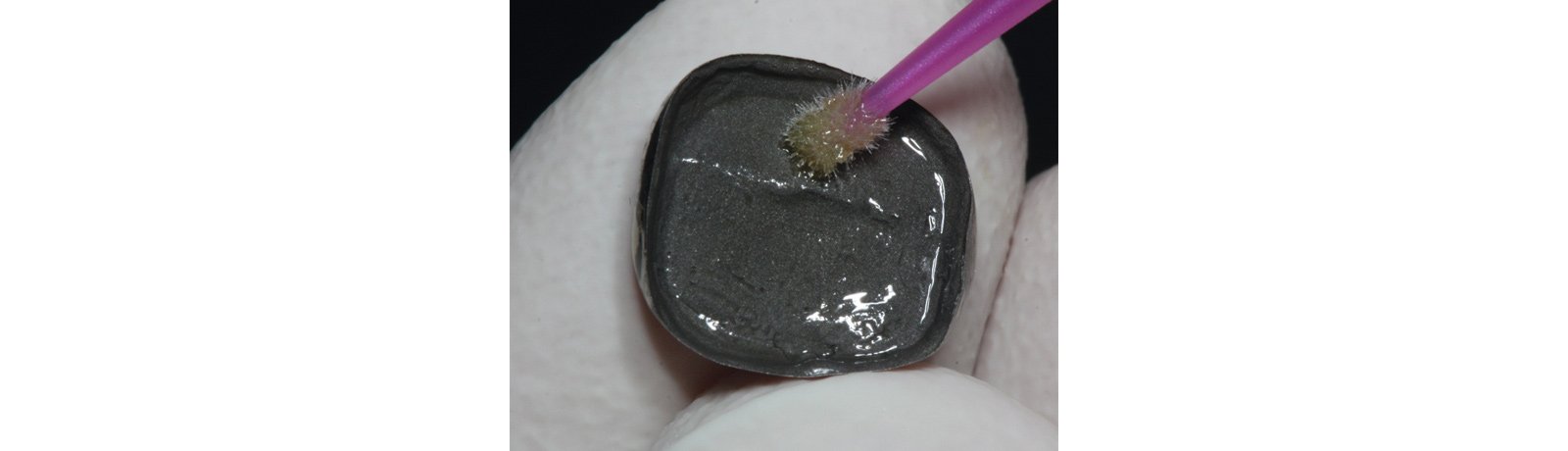 Application of adhesive