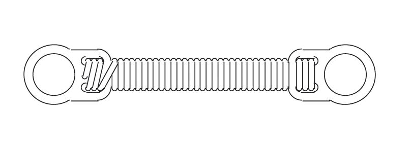 344-200 Unitek™ Nitinol Closed Coil Spring 9 mm Medium 10/Pk