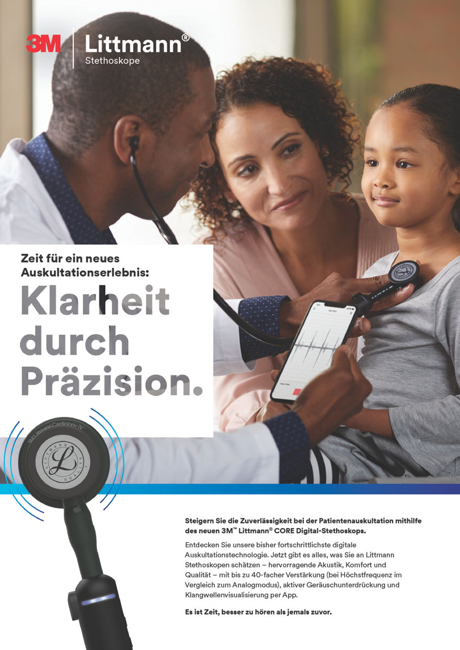 3M Littmann Core Digital Stethoskop Broschüre