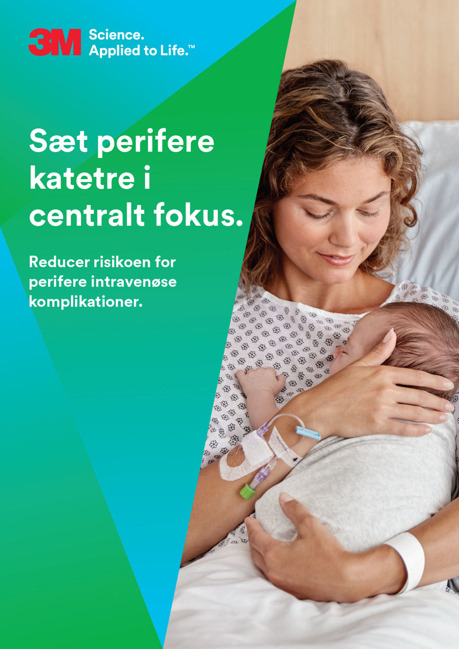 3M™ Tegaderm™ Antimicrobial IV Advanced Securement Dressing brochure DK