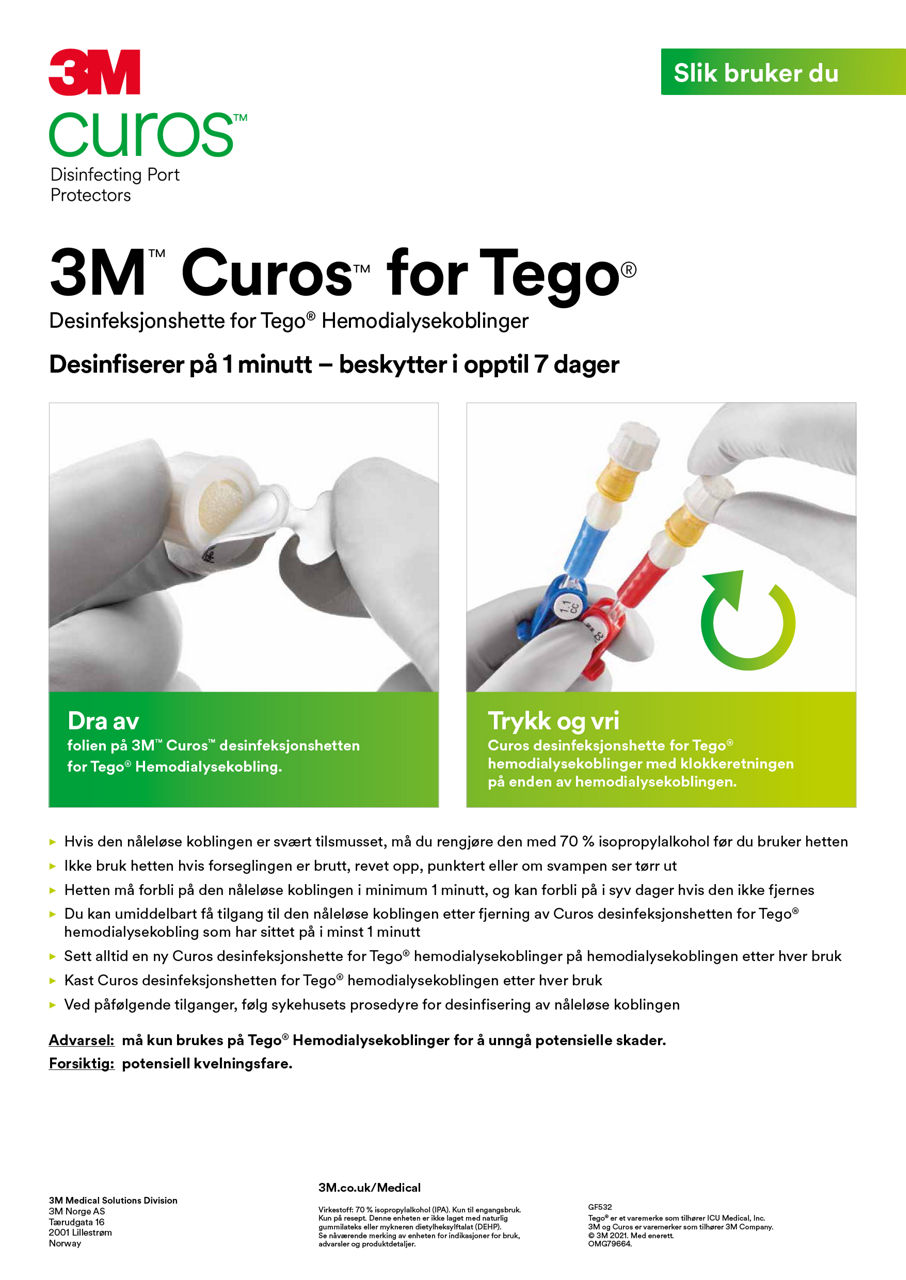 3M™ Curos™ for Tego® Slik bruker du